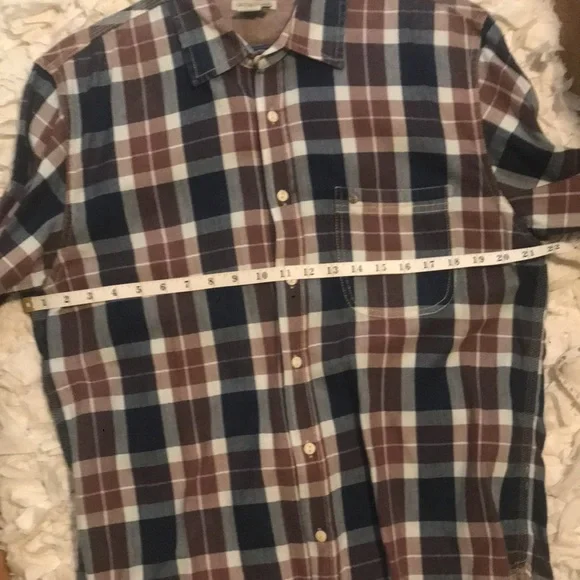 Men’s Carbon 2 Cobalt 100% Cotton Shirt - Size Medium - Picture 8 of 8